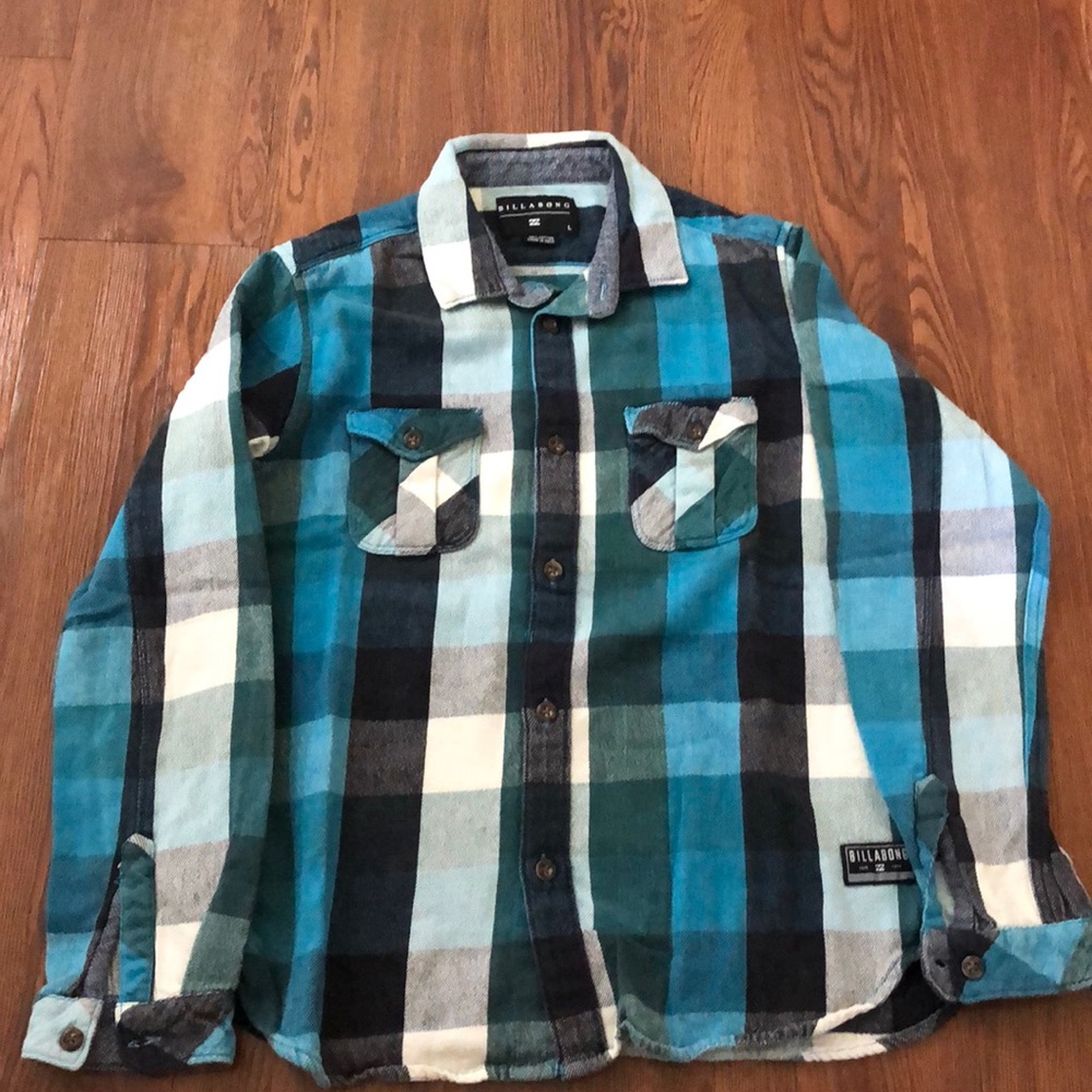 BillaBong Flannel Boys